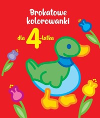 Brokatowe kolorowanki dla 4-latka -  - książka