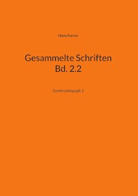 Gesammelte Schriften Bd. 2.2 - Hans Furrer - ebook