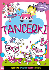 Tancerki. Kolorowe naklejki - zbiorowa praca - książka