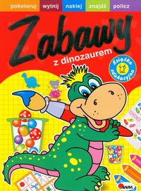 Zabawy z dinozaurem -  - książka