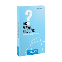 Fiszki Jak zawsze mieć czas - Piotr Bucki - książka