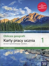 Oblicza geografii 1 Karty pracy ucznia Zakres podstawowy - Maciążek Katarzyna - książka