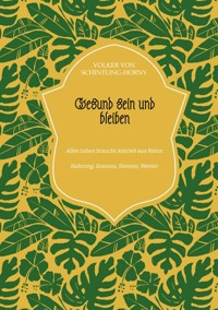 Gesund sein und bleiben - Volker von Schintling-Horny - ebook