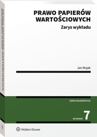 Prawo papierów wartościowych - Mojak Jan - książka