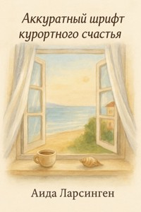 Аккуратный шрифт курортного счастья - Aida Larsingen - ebook