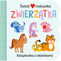 Świat maluszka. Zwierzątka. Książeczka z okienkami - Martina Hogan (ilustr.) - książka