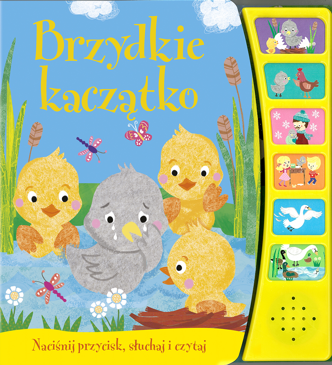 Brzydkie kaczątko. Naciśnij przycisk -  - książka