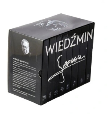 Pakiet: Wiedźmin. Tom 1-8 (wydanie premium) - Andrzej Sapkowski - książka