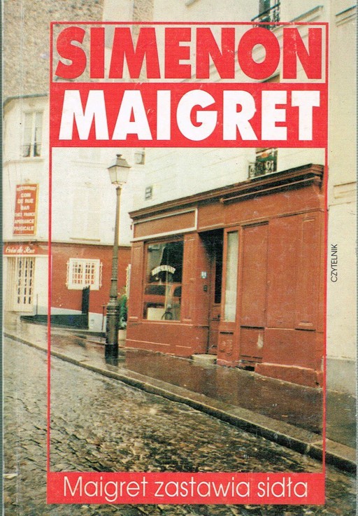 Okładka książki Maigret zastawia sidła