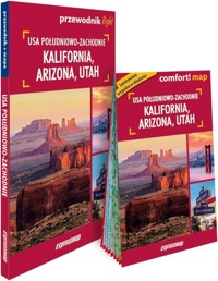 USA południowo-zachodnie Kalifornia Arizona Utah przewodnik + mapa - Piotr Jabłoński - książka