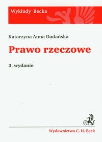 Prawo rzeczowe - Dadańska Katarzyna Anna - książka