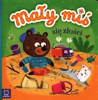 Mały miś się złości duży format - Bator Agnieszka - książka