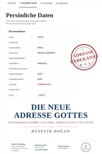 Die Neue Adresse Gottes - Huseyin Dogan - ebook