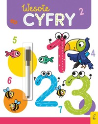 Wesołe cyfry Flamaster suchościeralny - Protasiewicz Ewelina - książka