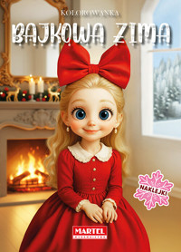 Bajkowa zima z naklejkami - Klaudia Jędrysiak - książka