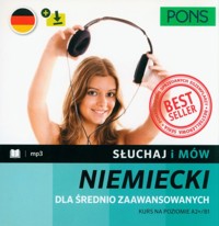 Słuchaj i mów PONS. Dla średnio zaawansowanych -  - książka