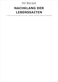 NACHKLANG DER LEBENSSAITEN - Hil Barast - ebook