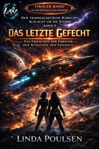 Der Transgalaktische Konflikt - Schlacht um die Sterne - Buch 5 - Das Erwachen der Erbauer – Der Schlüssel der Ewigkeit "Das letzte Gefecht" - Finaler Band - Linda Poulsen - ebook