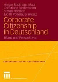 Corporate Citizenship in Deutschland -  - ebook