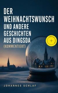 Der Weihnachtswunsch und andere Geschichten aus Dingsda (Kommentiert) - Johannes Schlaf - ebook
