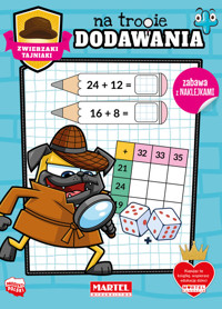 Zwierzaki tajniaki na tropie dodawania z naklejkami - Salamon Katarzyna - książka