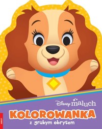 Disney Maluch Kolorowanka z grubym obrysem -  - książka