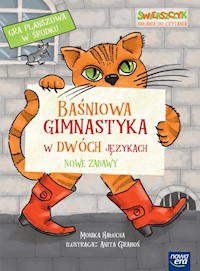 Baśniowa gimnastyka w dwóch językach. Nowe zabawy - Hałucha Monika - książka