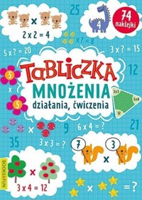 Tabliczka mnożenia działania, ćwiczenia -  - książka