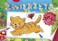 Zwierzęta Malowanka z naklejkami -  - książka