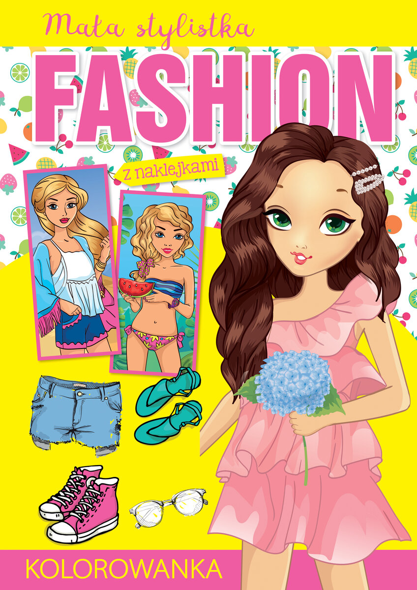 Mała stylistka Fashion. Lato - zbiorowa praca - książka