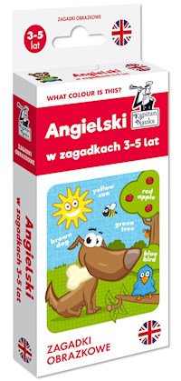 Angielski 3-5 lat. Zagadki obrazkowe. Kapitan Nauka - Barbara Jakubowska - książka