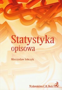 Statystyka opisowa - Mieczysław Sobczyk - książka