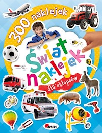 Świat naklejek dla chłopców -  - książka