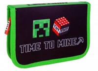 Astra, Jednokomorowy piórnik bez wyposażenia Minecraft -  - książka