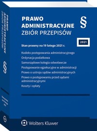 Prawo administracyjne Zbiór przepisów -  - książka