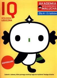 IQ-Inteligencja logiczna dla 4-5 latków z poradami psychologa. -  - książka
