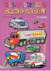 Kolorowanka Samochody - Halina Gołek - książka