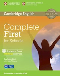Complete First for Schools Student's Book without answers + CD - Brook-Hart Guy, Tiliouine Helen - książka