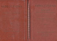 Sądecczyzna Tom 1-2 -  - książka