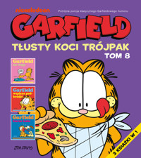 Garfield. Tłusty koci trójpak. Tom 8 - Jim Davis - książka