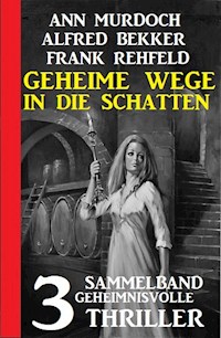 Geheime Wege in die Schatten: Sammelband 3 geheimnisvolle Thriller - Alfred Bekker - ebook