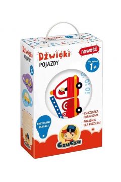 CzuCzu Dźwięki Pojazdy 1+ - zbiorowa praca - książka