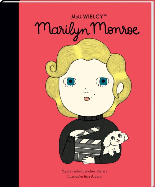 Okładka książki Mali WIELCY Marilyn Monroe - Sanchez-Vegara Maria Isabel