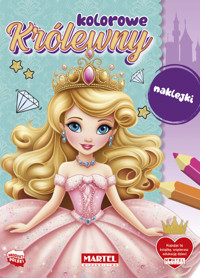 Kolorowe królewny z naklejkami - Salamon Katarzyna - książka