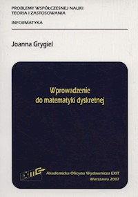 Wprowadzenie do matematyki dyskretnej - Grygiel Joanna - książka