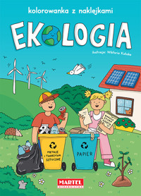 Kolorowanka Ekologia z naklejkami - Wiktoria kohnke - książka