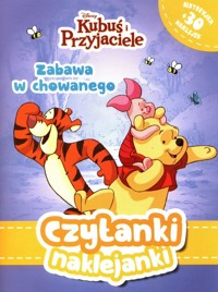Czytanki naklejanki Zabawa w chowanego Disney Kubuś i Przyjaciele -  - książka