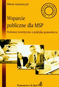 Wsparcie publiczne dla MSP - Marta Gancarczyk - książka