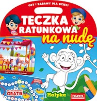 Teczka ratunkowa na nudę z grą Małpka - Gdula Adam - książka