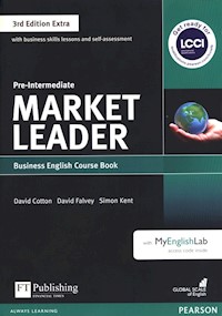 Market Leader 3rd Edition Extra Pre-Intermediate Course Book with MyEnglishLab + DVD - Falvey David, Cotton David, Kent Simon - książka